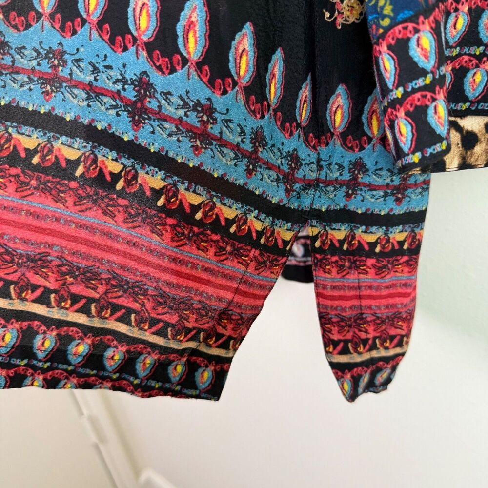 John Mark Women's Mixed Pattern Patchwork Floral … - image 6